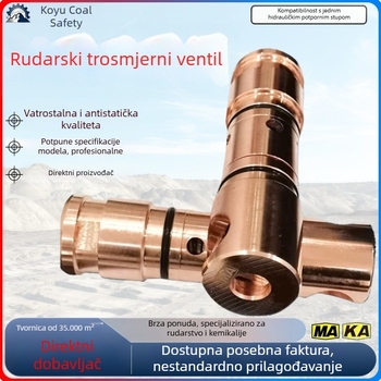 Troputni ventil FSW3.15/40, dizajn protiv prskanja, hidraulički pribor za podršku, cijeli bakar