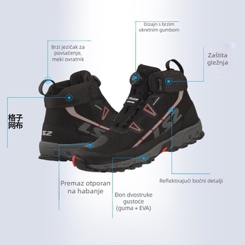 Unisex čizme za off-road motocikl, sve sezone, vodootporne, prozračne, protiv pada