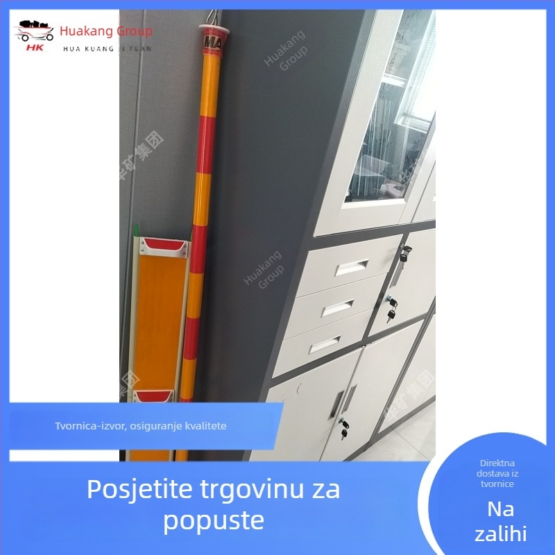 Teleskopsko reflektirajući sigurnosni rameno za podzemne rudnike ugljena, podesivo