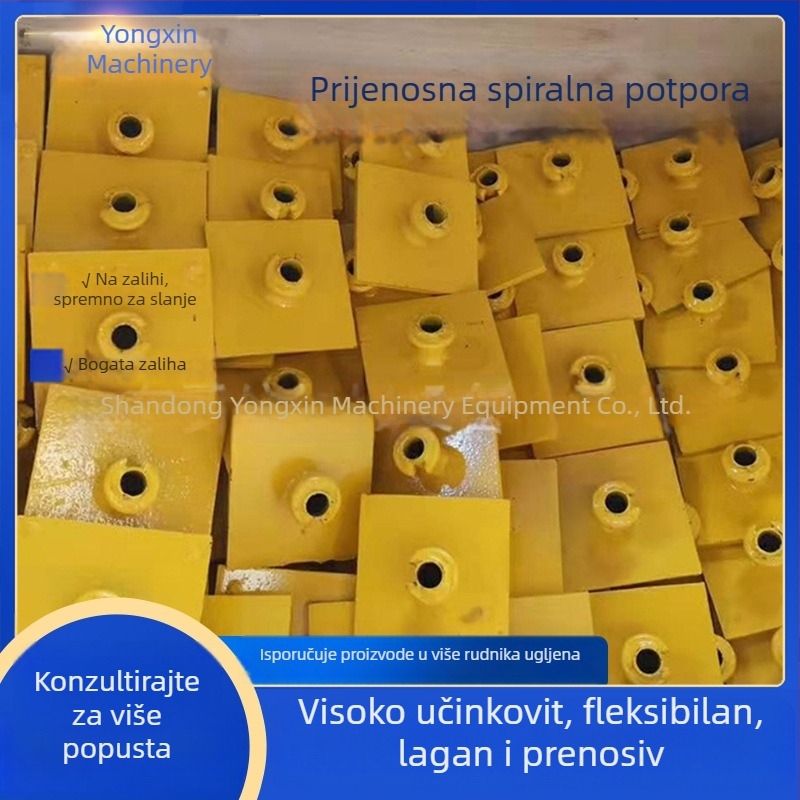 Prijenosni spiralni stupac stroj za metalne rudnike, Tip 48, mehanička privremena podrška
