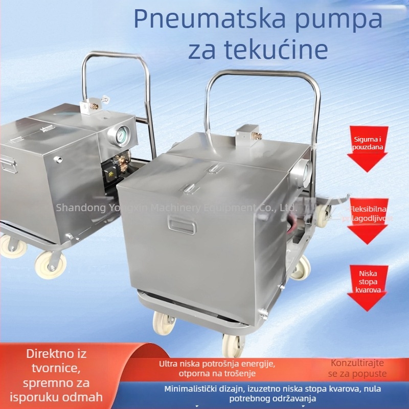Pneumatinska pumpa za ubrizgavanje tekućine u rudarstvu s visokim izlaznim tlakom, injektiranje vode u sloj ugljena na radnom području