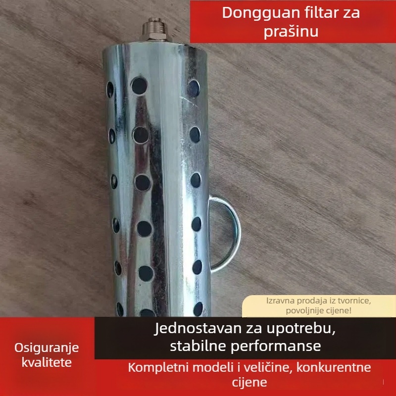 8 mm spojni filtr za adsorpciju nečistoća, filtr prašine za ugljen rudarstvo, 10 mm rudarski skupni cjevasti filter prašine