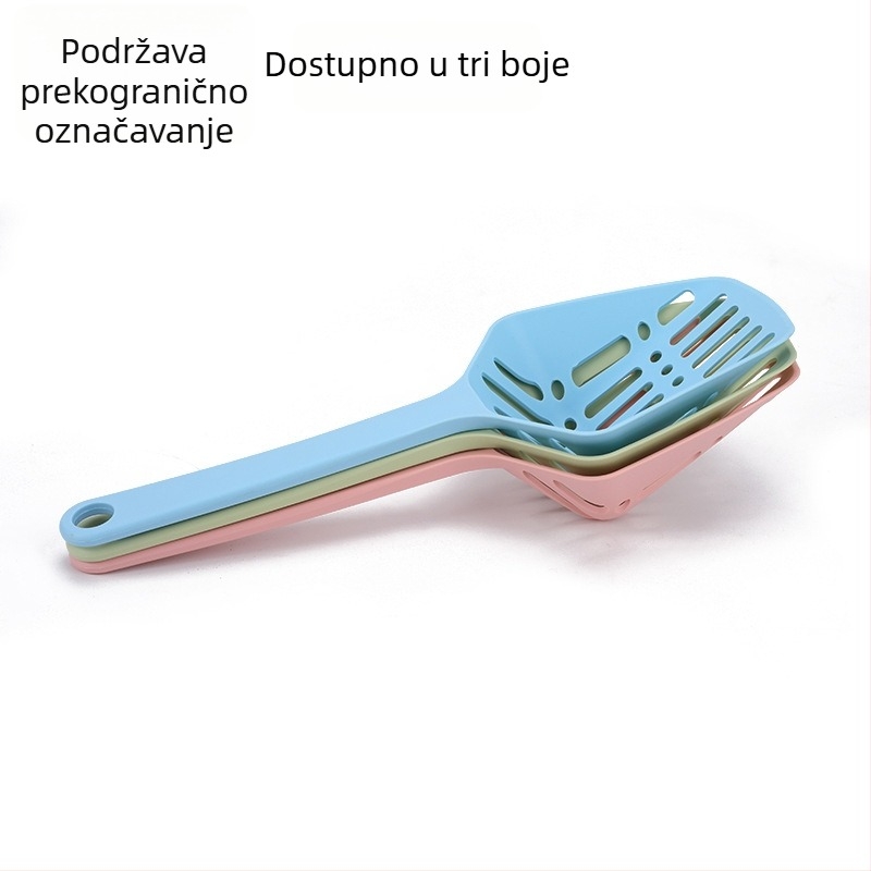 Velika trokutasta lopatica za mačji šljunak za čišćenje mačje toalete