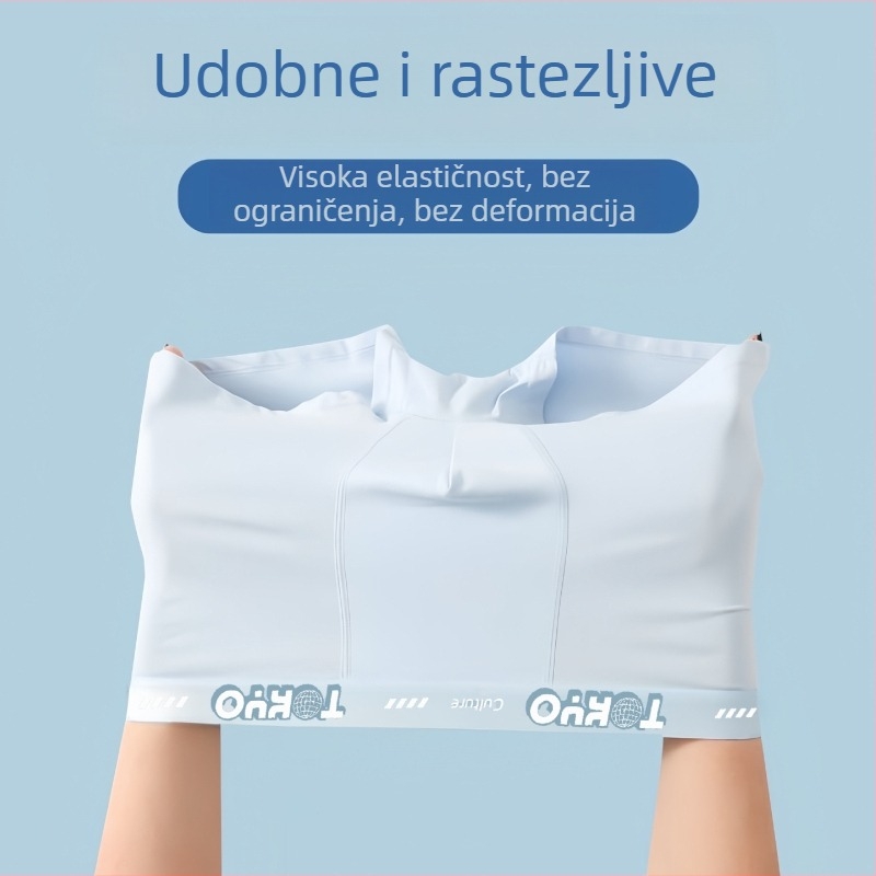 Boxer gaćice za tinejdžere, muške, od 100% pamuka, prozračne, srednje visine struka, brzo sušeće, antibakterijske