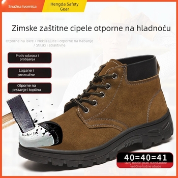 Muške zaštitne cipele za zavarivanje – čelični vrh, otporne na probijanje, antistatične i izolirane, za sve sezone
