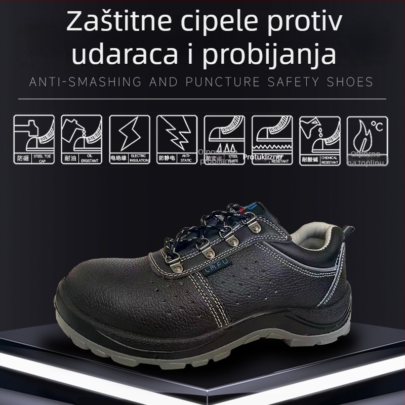 LF6822 sigurnosne radne cipele – otpornost na udarce, električna izolacija, otpornost na ulja i kiseline, prozračne, antistatike, otporne na visoke temperature