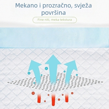 Podloge za uriniranje kućnih ljubimaca, apsorpcijske podloge za zečeve i pse, debele s deodoransom, mala veličina, ukupno 100 komada, pakiranje 20 komada