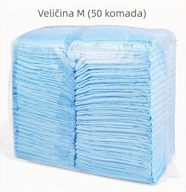 Podloge za uriniranje kućnih ljubimaca, apsorpcijske podloge za zečeve i pse, debele s deodoransom, mala veličina, ukupno 100 komada, pakiranje 20 komada