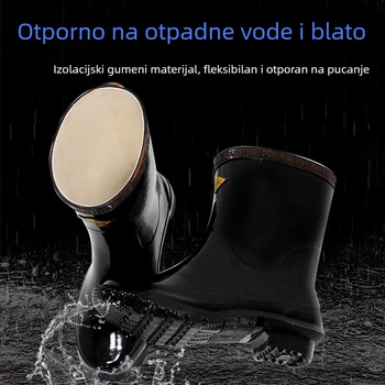 Izolirane električarske čizme 25 kV, gumene visoke čizme, zaštita na radu