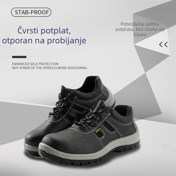 Ljetne cipele za sigurnost na gradilištu: čelični vrh, otporne na udarce i perforaciju, protuklizne, električna zaštita