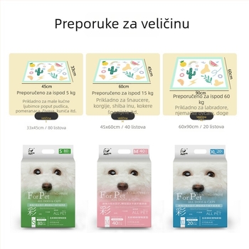 Pet Bright Otisnuta podloga za urin za pse i mačke