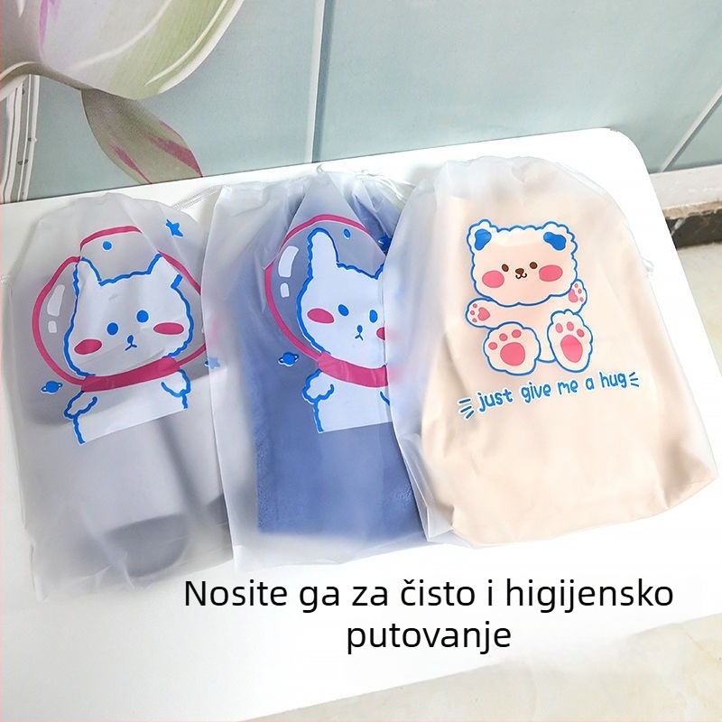 Torba za pohranu cipela s vezicom, prašnom i vodootpornom zaštitom, organizator za cipele i odjeću za putovanja