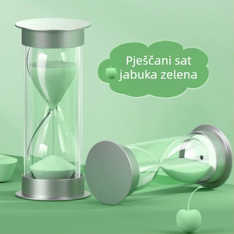 Pješčani časovnik za djecu, otporan na padove, 5/10/15/20/30/60 minuta za učenje