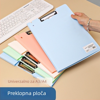 A4 fascikl s klipsom – studentski organizator dokumenata, ispita i računi