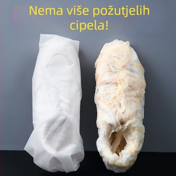 Bijeli pokrov za sušenje cipela, vrećica za pranje cipela, vrećica protiv požutila pri sušenju, netkani materijal, putno skladištenje, vrećica za prašinu za cipele