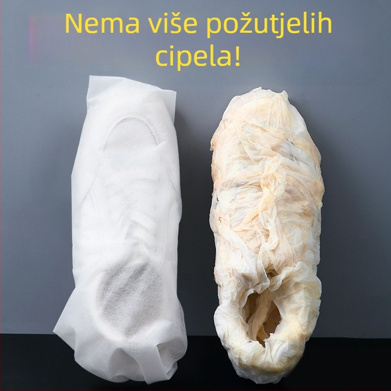 Bijeli pokrov za sušenje cipela, vrećica za pranje cipela, vrećica protiv požutila pri sušenju, netkani materijal, putno skladištenje, vrećica za prašinu za cipele
