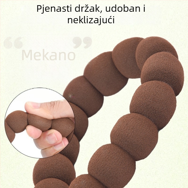 Povodac za psa s P-lancem, grip od pjene s efektom oblaka, kontrastne boje, za šetnje s ljubimcem