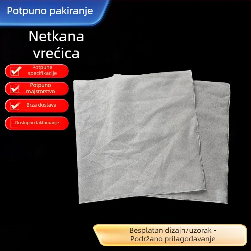 Debljena netkana torbica za cipele s ravnim otvorom, zaštita od prašine