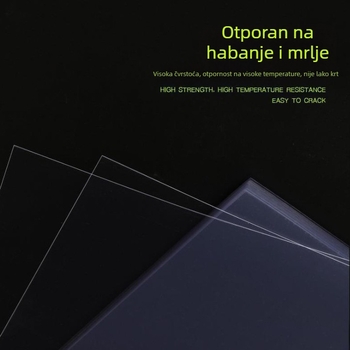 PET film za povezivanje dokumenata, A4 veličina, PVC plastična folija
