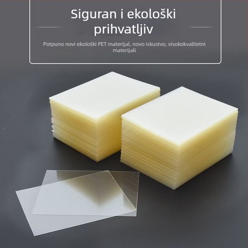 PET film za povezivanje dokumenata, A4 veličina, PVC plastična folija