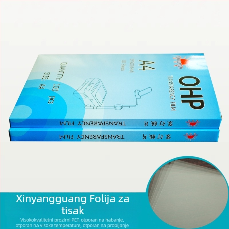 PET film za povezivanje dokumenata, A4 veličina, PVC plastična folija