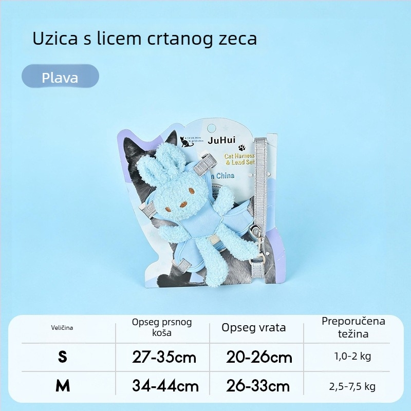 Hlačina s vestom za male pse (Pomeranski, Toy Poodle) – protiv bijega, za šetnju na otvorenom