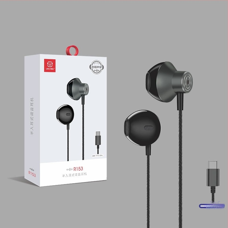 Žičane in-ear slušalice visoke kvalitete zvuka, Type-C, digitalni bas, kompatibilno s Huawei i Xiaomi