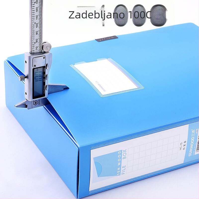 Miki standardna plastična A4 kutija za dokumente HC-35-1 (PVC)