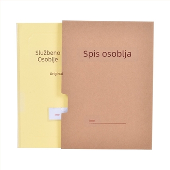Plastična kutija za kadrovske dosije, A4 PP format