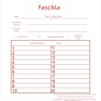 Torbe za dokumente od kraft papira s prilagođenim logom, veličina A4