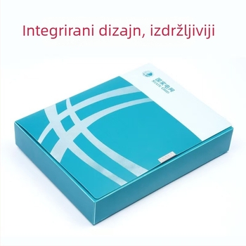 Plastična kutija za dokumente od PP materijala, prilagodljiva kutija za informacije, uredska pohrana, monolitna konstrukcija u jednom komadu