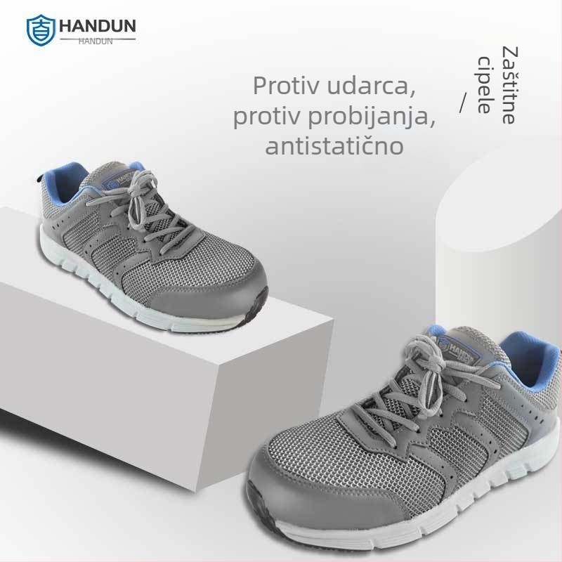 Han Dun HD-SH3220 Cipele za sigurnost, Antistatične, Otporne na udarce, Otporne na probijanje, Bez metala, Ultralakše, Kemijska zaštita