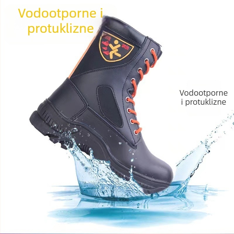 Zaštitne čizme za vodena spašavanja i spašavanje u šumskim požarima, otporne na probijanje