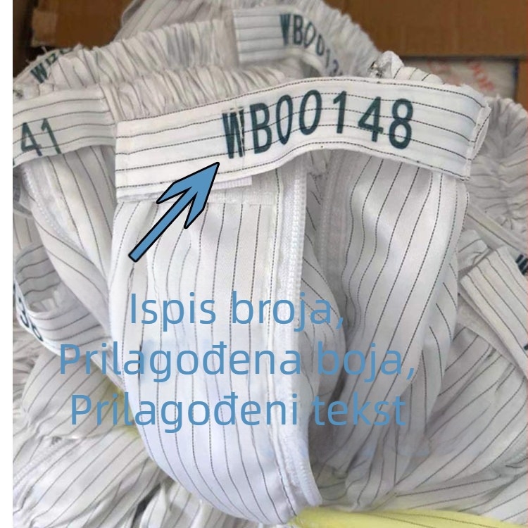 Antistatijske prašno otporne sigurnosne cipele visokih profila za čiste prostore s tiskanim pločicama imena