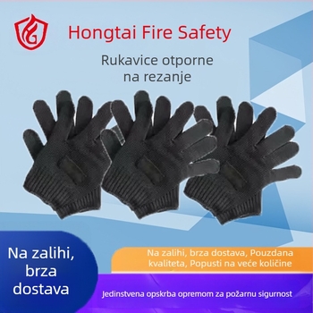 HPPE rukavice protiv rezanja, razina 5, otporne na habanje, protuklizne, za vanjsku obradu ribe