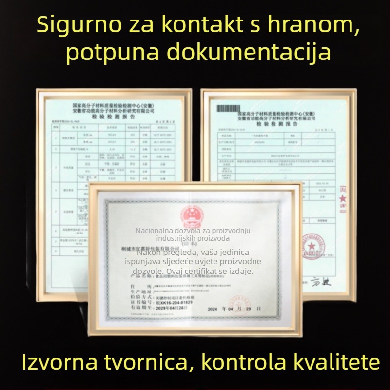 Jednokratne rukavice, prehrambene kvalitete, debeli PE, prozirne, za komercijalni catering