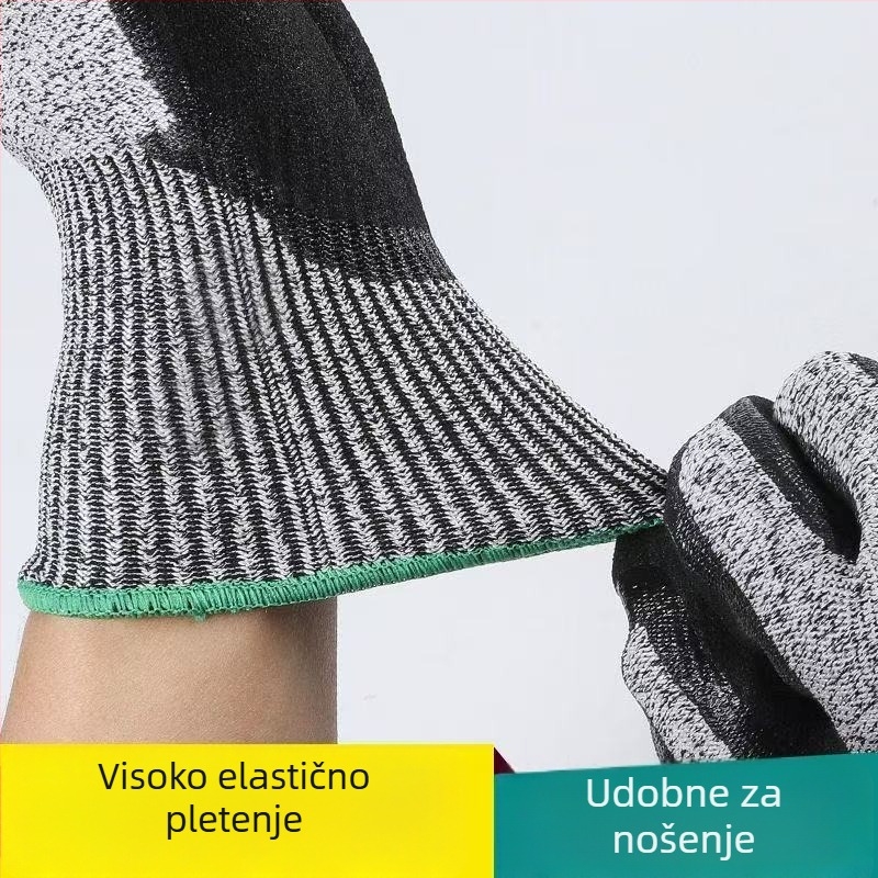 Rukavice otporne na rezanje, razina 5, industrijske zaštitne rukavice protiv rezanja i ogrebotina