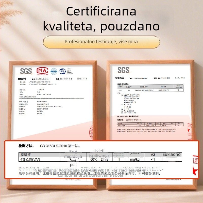 Jednokratne PE rukavice, individualno pakiranje, prehrambene klase, otporne na ulje, debele i izdržljive, za catering i komercijalnu upotrebu