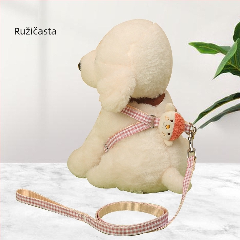 Harness za psa s dizajnom crtane ovčice, žilni prsluk-stil, za male i srednje pse, podesiva veličina za šetnje na otvorenom
