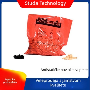 Antistatične latex navlake za prste, protuklizne i otporne na habanje, za čiste prostorije elektronike i poluvodiča, 500 g po pakiranju