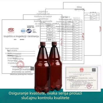 PET plastična boca za napitke 1500 ml – prozirna boca za vodu i napitke