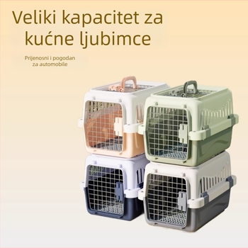 Prijenosnik za kućne ljubimce, za mačke i pse, prikladan za putovanja zrakoplovom i autom