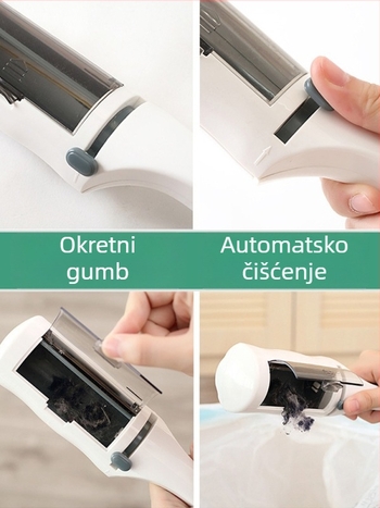 Valjak za uklanjanje dlačica s vunenih kaputa i odjeće – uklanjanje dlaka