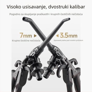 Pneumatska pištolj za puhanje i usisavanje prašine za šivaće strojeve