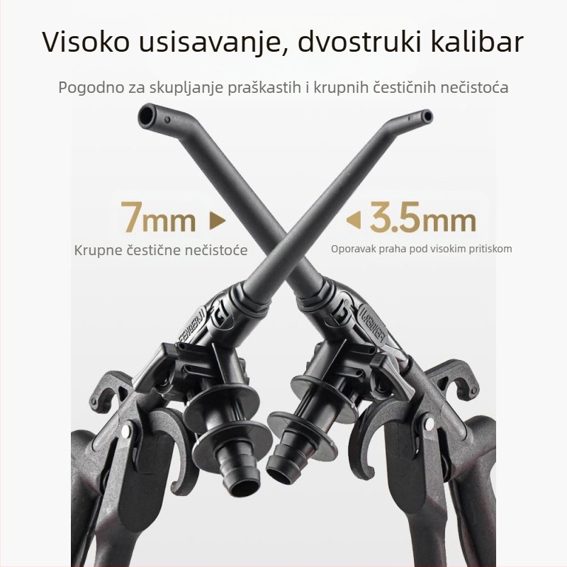 Pneumatska pištolj za puhanje i usisavanje prašine za šivaće strojeve