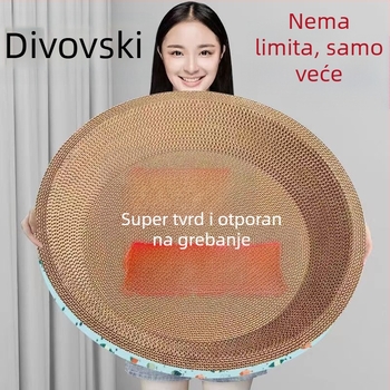 Miska za mačke, grebalica, krevet za mačke, igračke i dodaci za mačke, ploča za mačje kandže, grebalica od valovitog kartona