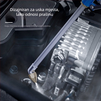 Pneumatski pištolj za čišćenje s prilagodljivim tlakom zraka, visokotlačni raspršivač za pranje automobila