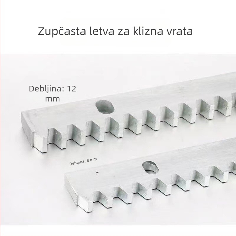 Motor kliznih vrata sa zupčanim vodilicama i tračnicom, daljinsko upravljanje