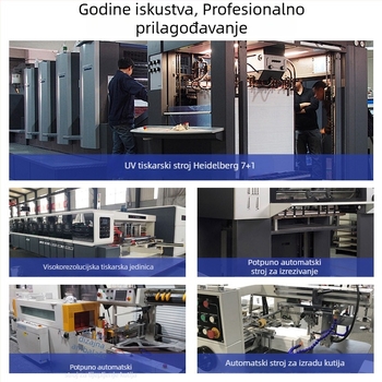 Prilagođena kutija za pakiranje čaja i kozmetike, kutija za darove s dvostrukim poklopcem, suvenir kutija, veleprodaja