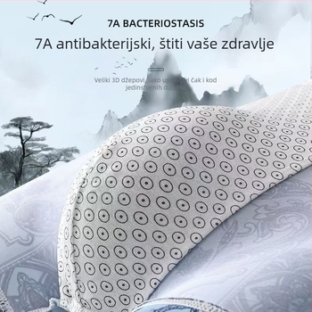 Muške bokserice s nacionalnim stilom, 7A antibakterijske ledeno-svilene, retro Paisley uzorak na elastičnom pojasu, ugodne koži i prozračne